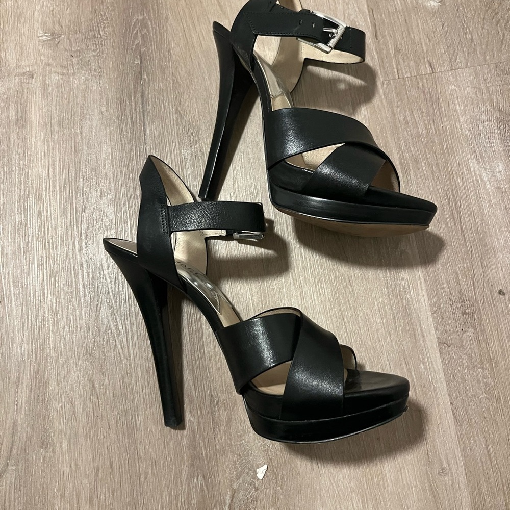 Michael Kors Black High Heel Sandals